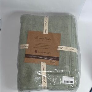 6 Piece Turkish Towel Set w/Coresoftair™ Technology Ultra-Soft Absorbent